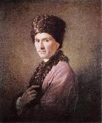 Portrat des Jean-Jacques Rousseau Allan Ramsay